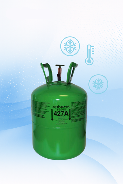 R-427A Premium Grade 25 LB Refrigerant Cylinder for HVAC Systems